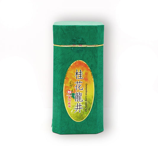 Osmanthus Dragonwell (Long Jing) Green Tea – Loose Leaf Tea