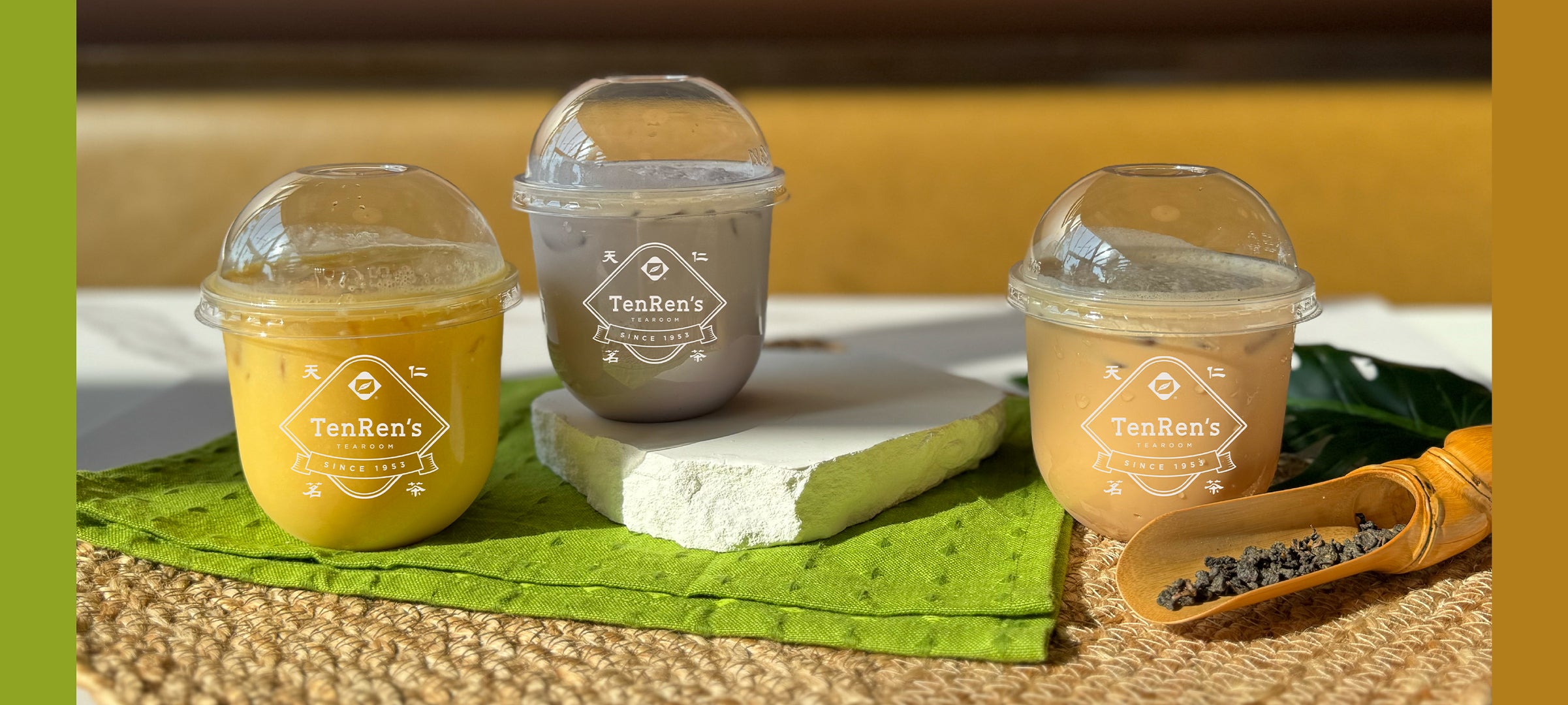 Ten Ren's Tea catering with premium bubble tea, fruit tea, food, snacks and Taiwanese beverages for events in GTA