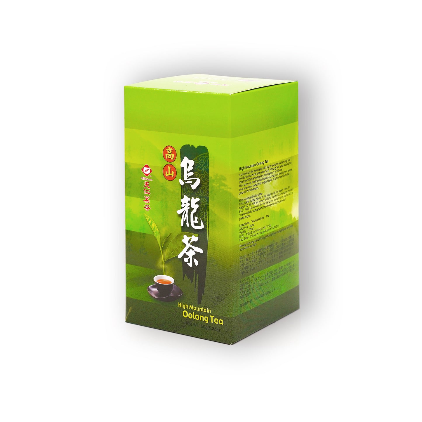 Ten Ren's Tea High Mountain Oolong Tea, authentic Taiwan oolong tea with floral aroma